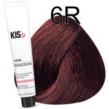 KIS - KeraCream Color - Haarverf - 6R Rood - Intensieve Kleurcrème