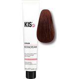 KIS - KeraCream Color - Haarverf - Donker Koper Goudbruin - 5KG