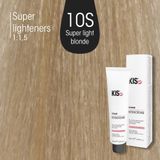 Haarverf 10S Super lichtblond - 100 ml Keracream | KIS