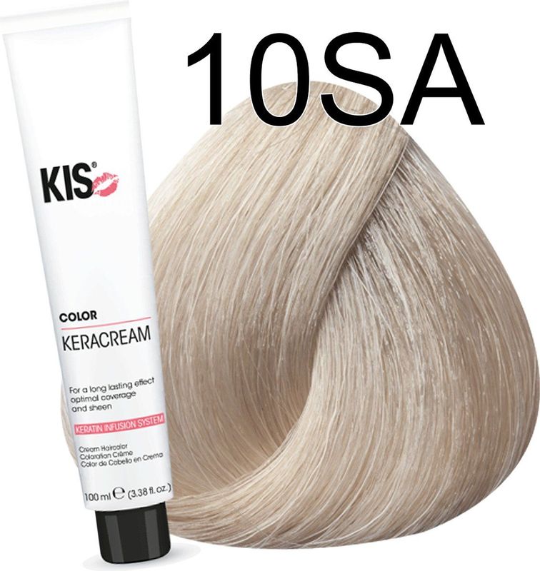 KIS - KeraCream Color - Permanente Haarkleurcrème - 100 ml - Hoge Dekking - Intensieve Haarverf