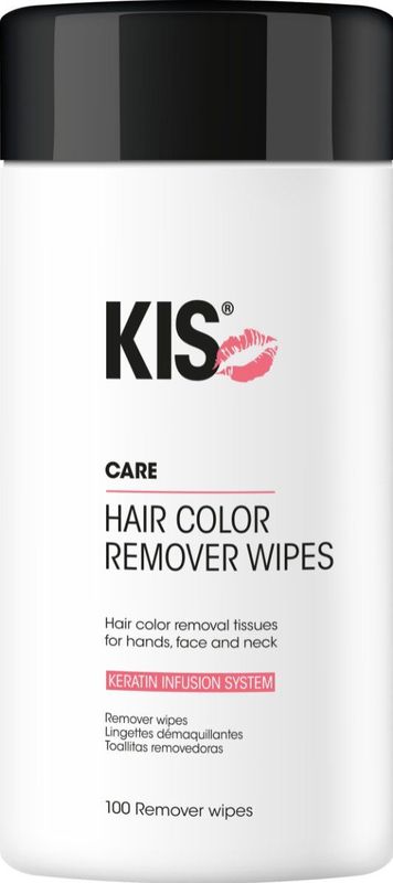 KIS - Hair Color Remover Wipes - 100 Stuks - Vegan Formule - Hydratatie