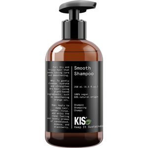 KIS Green Smooth Shampoo 250 ml - Normale shampoo vrouwen - Voor Alle haartypes