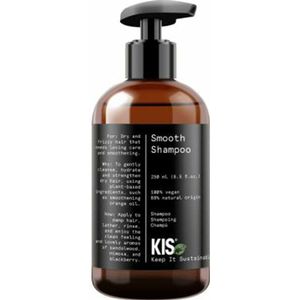 KIS Green Smooth Shampoo 250 ml - Normale shampoo vrouwen - Voor Alle haartypes