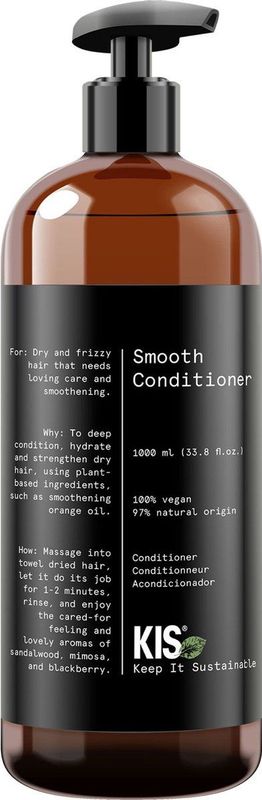 KIS - Green Smooth Conditioner - Vegan - 97% Natuurlijke Ingrediënten