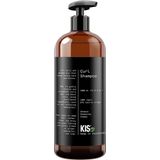 KIS Green Curl Shampoo 1000 ml - Normale shampoo vrouwen - Voor Alle haartypes