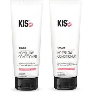 Kis No-Yellow Shampoo 250ml + Conditioner 250ml - Duo Set