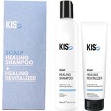 Kis - Scalp Healing Duo Set - Shampoo 300 ml - Revitalizer 150 ml