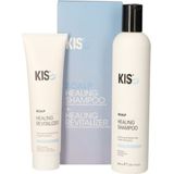 Kis - Scalp Healing Duo Set - Shampoo 300 ml - Revitalizer 150 ml