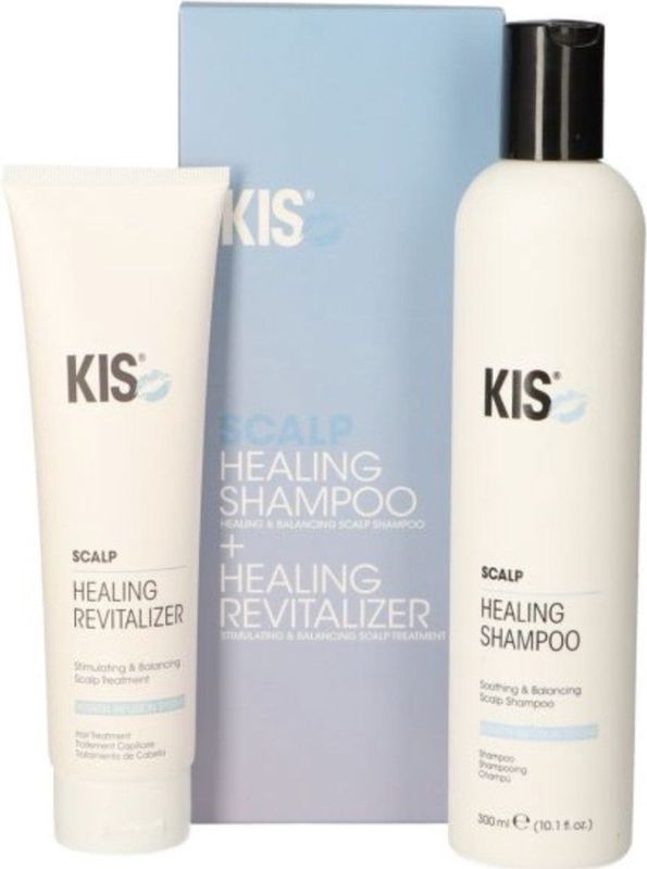 Kis - Scalp Healing Duo Set - Shampoo 300 ml - Revitalizer 150 ml