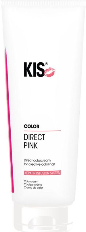 KIS - Direct Color - Pink - 200ml - Gebruiksklare Haarkleuring