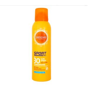 Zenova Sun Spray Sport Transparent 200 ml- SPF 30