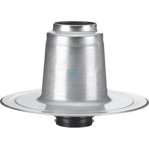 Anjo Aluminium Plakplaat | 150-160 mm | Dubbelwandig