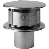 Burgerhout Nelson rookgaskap Ø110mm Aluminium Nelson