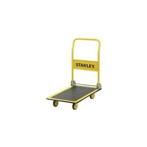 Stanley Platformwagen - Draagcapaciteit Max. 150KG - Opvouwbare Plateauwagen - 73,5 x 47 x 83 CM - Geel/Zwart
