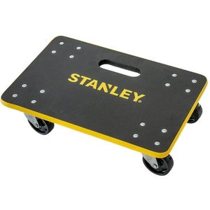 Stanley Meubelroller MS572 - Draagcapaciteit tot 200KG - Transporthulp - 45 x 30 x 13,5 CM - Kunststof - Zwart/Geel