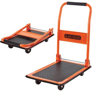 BLACK+DECKER Platformwagen Inklapbaar BXWT-H303 - Transportkar - Tot 80 KG - Staal