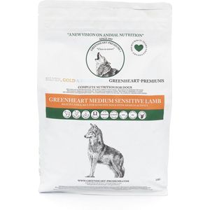 Greenheart-premiums Hondenvoer Medium Sensitive Lamb 500gr