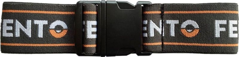 Fento - E280402 Clip Elastieken - Zwart-Oranje - Stevig Klittenband