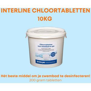 Interline Chloortabletten 10 kg (200 gram)