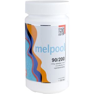 Melpool grote chloortabletten 200 grams 1 kg
