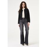 GARCIA Celia Wide Dames Wide Fit Jeans Zwart
