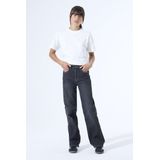GARCIA Ilvy Jeans - Grijs - Straight Fit - High Waist - Duurzaam