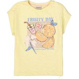 GARCIA - T-shirt - Geel - Katoen - Korte Mouwen - Ronde Hals