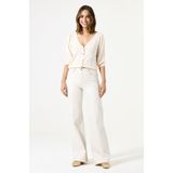 GARCIA - Vest - Wit - 65% Viscose 35% Polyamide