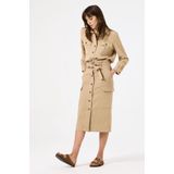 GARCIA - Overhemd - Bruin - Lange Mouwen - Relaxed Fit