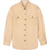 GARCIA - Overhemd - Bruin - Lange Mouwen - Relaxed Fit