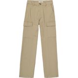 GARCIA - B50111 - Broek - Groen - Twill, Straight Fit, Medium Waist, Knoop- en Ritssluiting