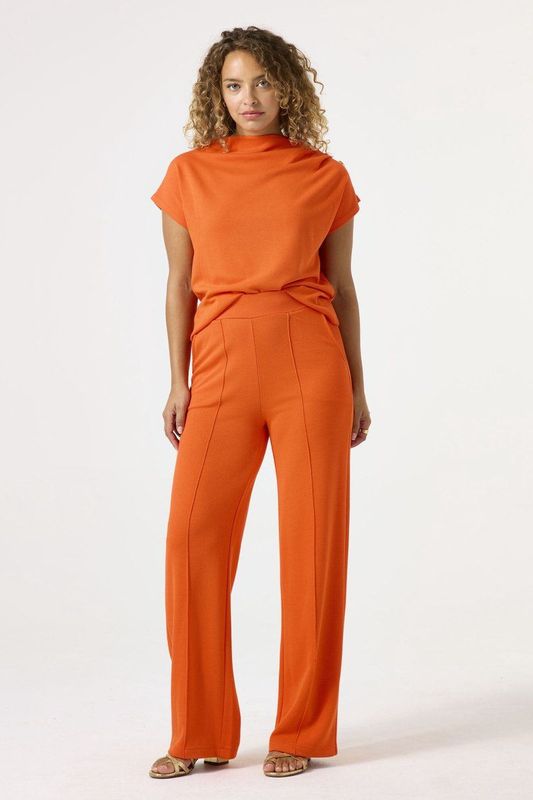 GARCIA - C50314 - Broek - Oranje - Viscose/Polyester/Elastaan