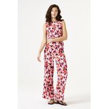 GARCIA C50310 Dames Broek Rood - Crinkle - Regular Fit - 98% Gerecycled Polyester