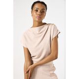 GARCIA - Dames Sweater - Bruin - Viscose/Polyester/Elastaan