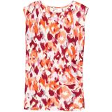 Garcia - Crinkle Top - Oranje - 98% Recycled Polyester 2% Elastaan