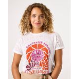 Garcia - C50201 - T-shirt - Zwart - 40% Gerecycled Polyester, 30% Katoen, 30% Gerecycled Katoen