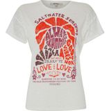 Garcia - C50201 - T-shirt - Zwart - 40% Gerecycled Polyester, 30% Katoen, 30% Gerecycled Katoen