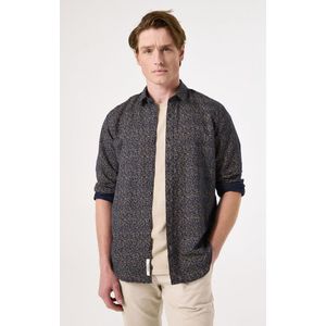 Overhemd - Bloemenprint - Linnen - Lange Mouw - Regular Fit