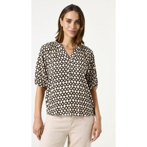 Garcia - Blouse - Print - Neutraal - Hoogwaardig Materiaal