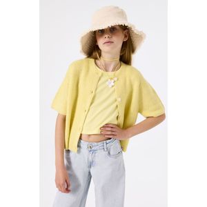 Garcia - Gebreid Vest - Korte Mouwen - Ronde Hals - Regular Fit