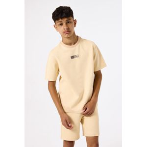 GARCIA Jongens Short - Geel - Joggingstof - Relaxed Fit