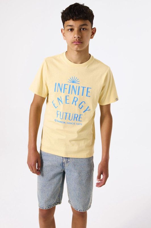 Garcia - Short - Denim - Blauw - Jongens