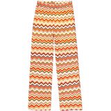 GARCIA - Geweven Broek - Patroon - High Waist - Wide Fit - Recyclede Materialen
