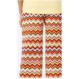 GARCIA - Geweven Broek - Patroon - High Waist - Wide Fit - Recyclede Materialen