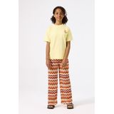 GARCIA - Geweven Broek - Patroon - High Waist - Wide Fit - Recyclede Materialen