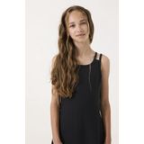 GARCIA Meisjes Jurk - Grijs - Ribstof - Open Schouderdetails