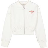 GARCIA - Vest - Wit - Katoen/Polyester - Bombervest met Print