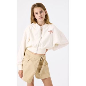 Garcia - Girls Gilet - Wit - Katoen - 80% Katoen en 20% Gerecycled Polyester