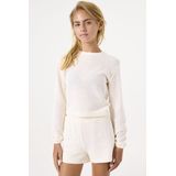 Garcia Gehaakte Top - Effen Licht Broken In