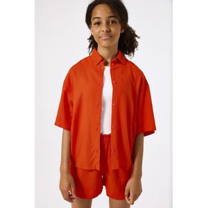 Garcia - Short - Chambray - Katoen - Loose Fit